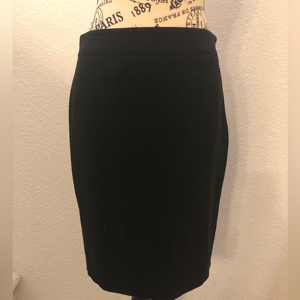 Elie Tahari Black Pencil Skirt S